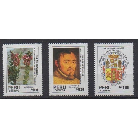 Peru - 1991 - Nb 953/955