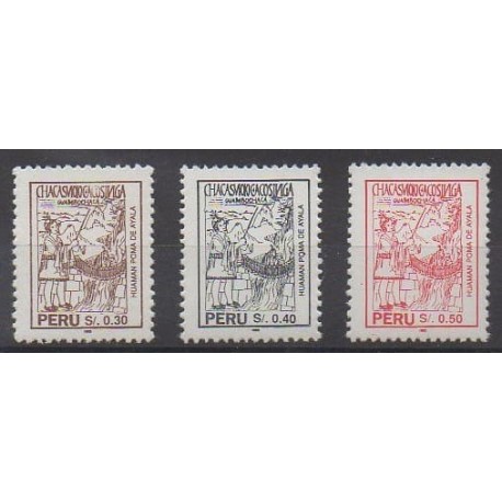 Pérou - 1994 - No 1018/1020 - Ponts
