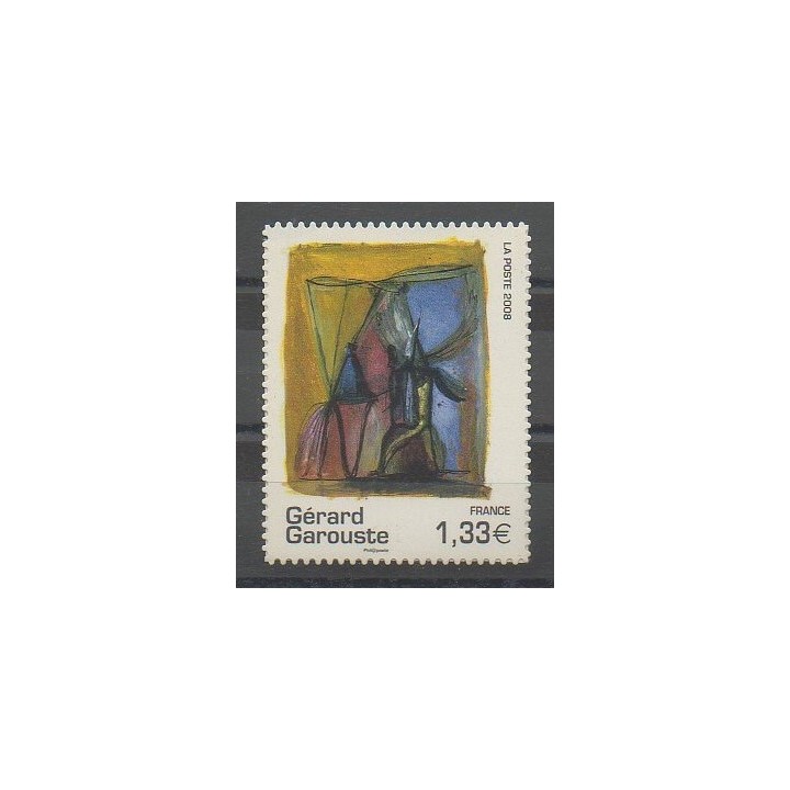 Stamps - France - Self-adhesive - 2008 - Nb 222 - Paintings