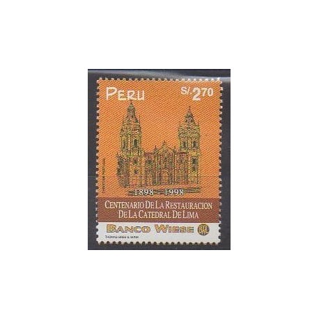 Pérou - 1998 - No 1129 - Églises