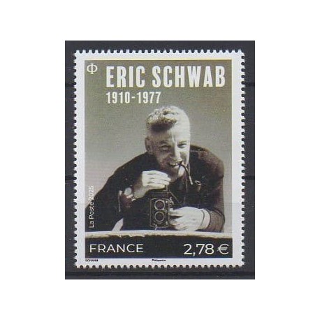 France - Poste - 2025 - Eric Schwab - Célébrités