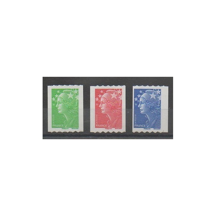 Timbres - France - Autoadhésifs - 2008 - No 219/221