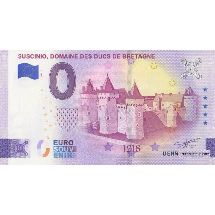 Euro banknote memory - 2025 - Suscinio, Domaine des ducs de Bretagne - (Morbihan)