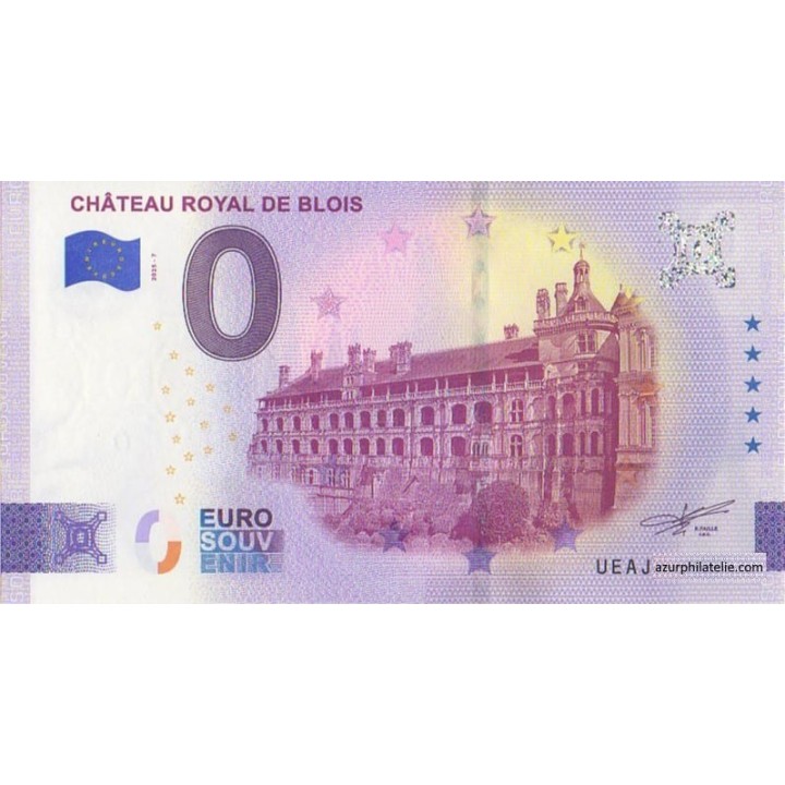 Euro banknote memory - 2025 - Château royal de Blois - (Loir-et-Cher)