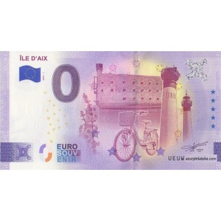 Billet souvenir touristique - 2025-1 - Île Daix - (Charente-Maritime)