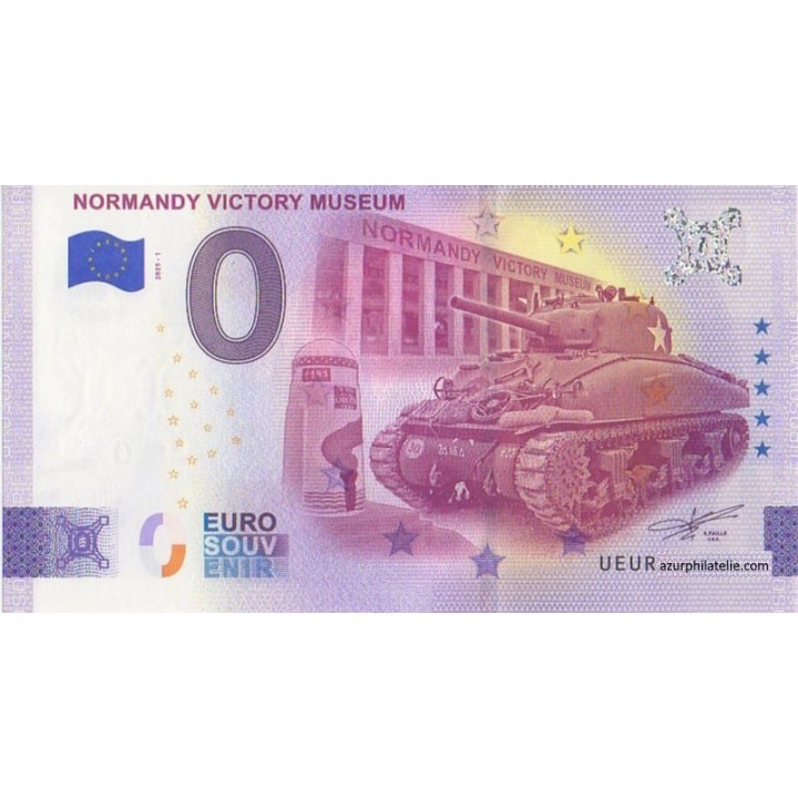 Euro banknote memory - 2025 - Normandy Victory Museum - (Manche)