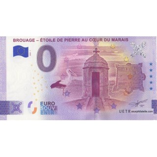 Euro banknote memory - 2025 - Brouage - Etoile de pierre au coeur du marais - (Charente-Maritime)