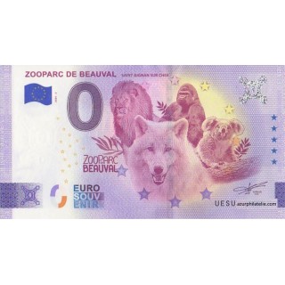 Euro banknote memory - 2025 - Zooparc de Beauval - (Loir-et-Cher)