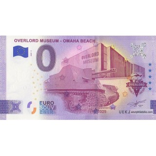 Euro banknote memory - 2025 - Overlord Muséum - Omaha Beach - (Calvados)