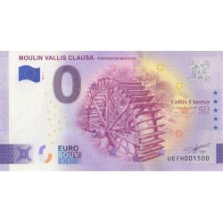 Euro banknote memory - 84 - Moulin Vallis Clausa - 2024-4 - Nb 1500