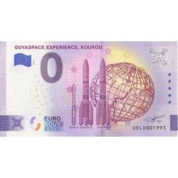 Euro banknote memory - 973 - Guyaspace Experience - Kourou - 2024-3 - Nb 1993