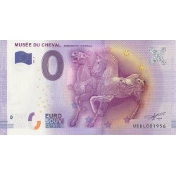 Euro banknote memory - 60 - Musée du Cheval - 2016-2 - Nb 1956
