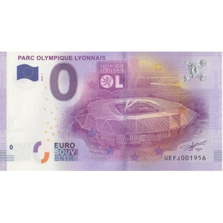 Euro banknote memory - 69 - Parc olympique lyonnais - 2016-1 - Nb 1956
