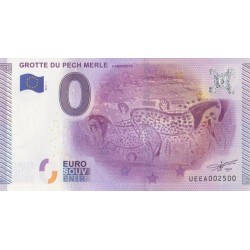 Euro banknote memory - 46 - Grotte du Pech Merle - 2015-1 - Nb 2500