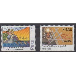 Peru - 1999 - Nb 1165/1166