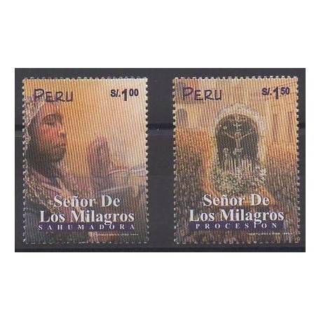 Peru - 1999 - Nb 1209/1210 - Religion