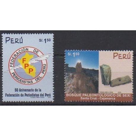 Peru - 2000 - Nb 1254/1255