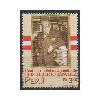 Acheter ce timbre du Pérou de l'année 2000 (No 1266).