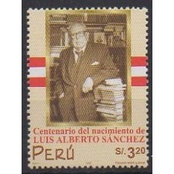 Peru - 2000 - Nb 1266 - Literature