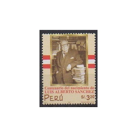 Pérou - 2000 - No 1266 - Littérature