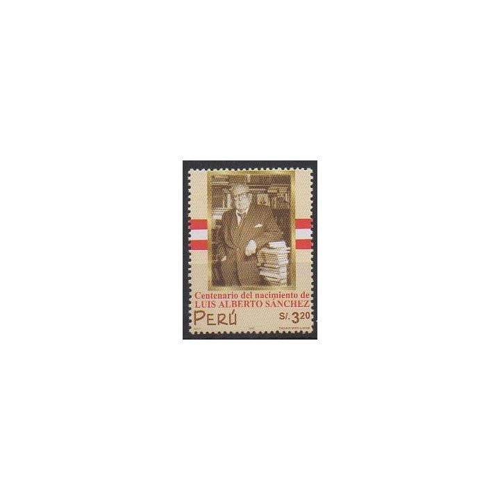 Acheter ce timbre du Pérou de l'année 2000 (No 1266).