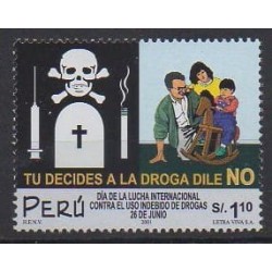 Peru - 2001 - Nb 1278 - Health or Red cross