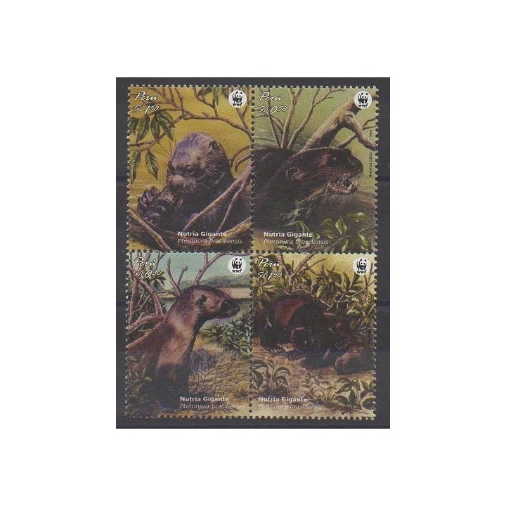 Acheter cette série de timbres du Pérou de l'année 2004 (No 1441/1444).