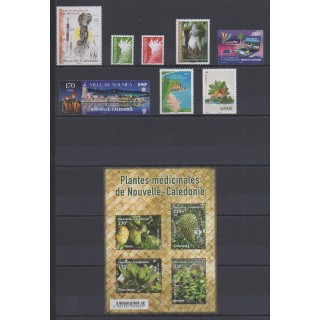 Acheter les timbres de Nouvelle-Calédonie de l'année 2024 (No 1463/1477 sauf t. personnalisés).