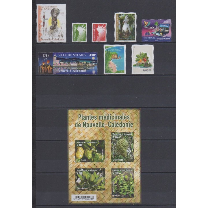 Acheter les timbres de Nouvelle-Calédonie de l'année 2024 (No 1463/1477 sauf t. personnalisés).
