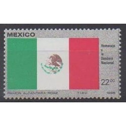 Mexico - 1985 - Nb 1094 - Flags