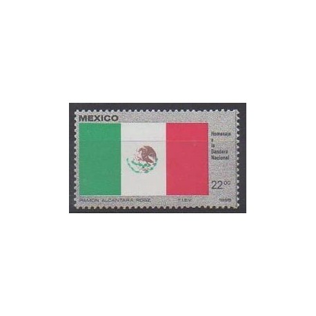 Mexico - 1985 - Nb 1094 - Flags