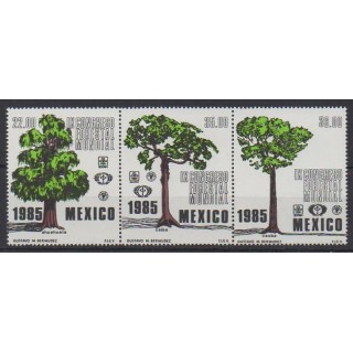 Buy this set of stamps of Mexico of the year 1985 (Nb 1106/1108).