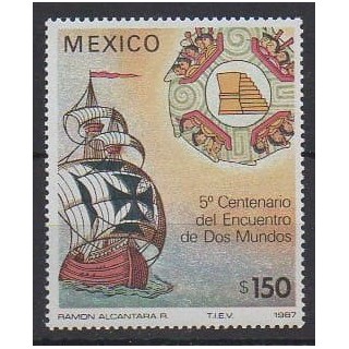 Acheter ce timbre du Mexique de l'année 1987 (No 1210).