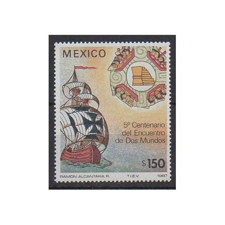 Mexico - 1987 - Nb 1210 - Boats