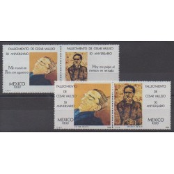Mexique - 1988 - No 1228/1231 - Peinture