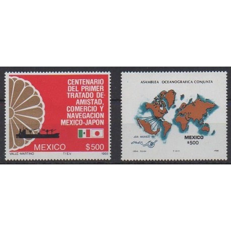 Mexico - 1988 - Nb 1251/1252