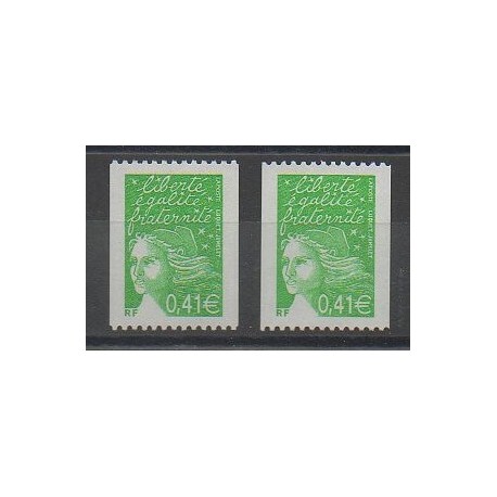 France - Variétés - 2002 - No 3458a/3458b