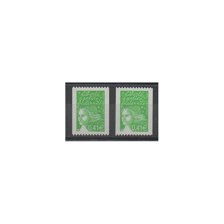 Timbres - France - Variétés - 2002 - No 3458a/3458b