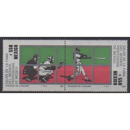 Mexique - 1989 - No 1287/1288 - Sports divers