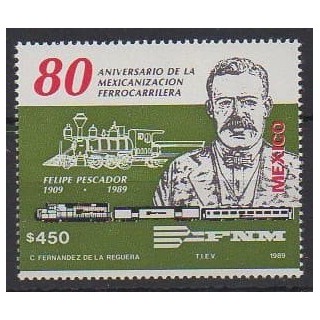 Buy this stamp of Mexico of the year 1989 (Nb 1309).