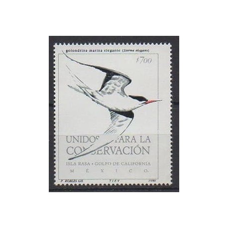 Mexico - 1990 - Nb 1330 - Birds
