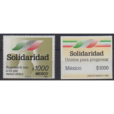 Mexique - 1991 - No 1397/1398