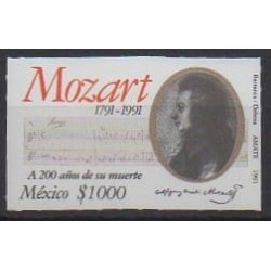 Mexico - 1991 - Nb 1405 - Music