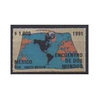 Buy this stamp of Mexico of the year 1991 (Nb 1402).