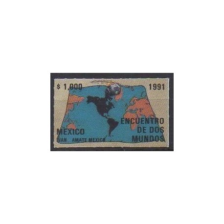 Mexique - 1991 - No 1402 - Navigation