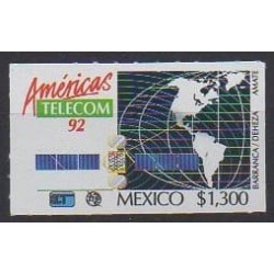 Mexico - 1992 - Nb 1420 - Telecommunications