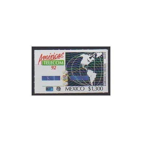 Mexique - 1992 - No 1420 - Télécommunications