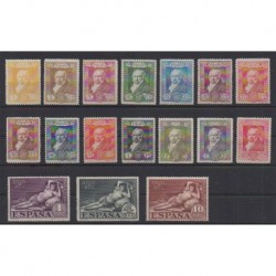 Spain - 1930 - Nb 412/428 - Paintings