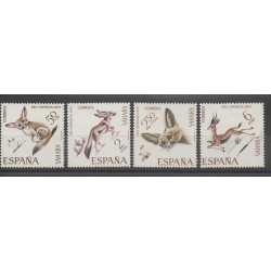Sahara Espagnol - 1970 - No 265/268 - Animaux