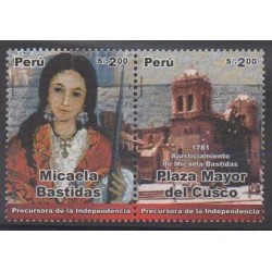 Peru - 2006 - Nb 1575/1576 - Celebrities